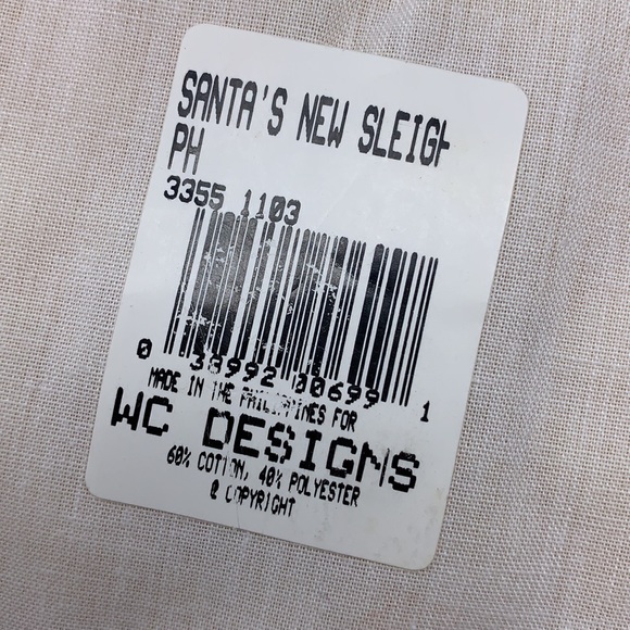 5 piece Christmas decor/ornaments Star Wings Santa Pic Frame Hallmark cross - Picture 5 of 17